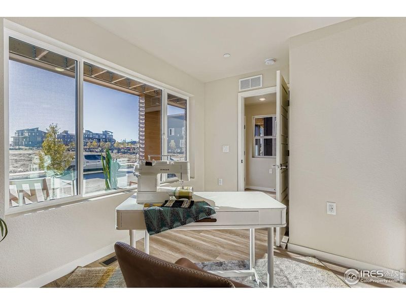 Furnished interior view inside a new home in Baseline, Broomfield (Image 12).