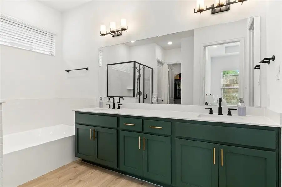 Furnished interior view inside a new home in Inspiration, Lucas (Image 24).