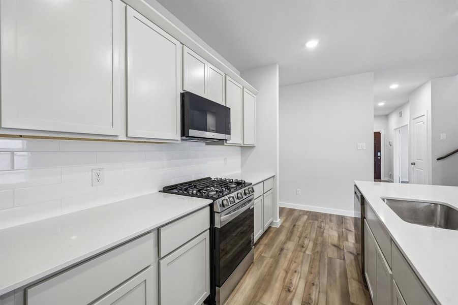 Furnished interior view inside a new home in Overland Grove, Forney (Image 6).