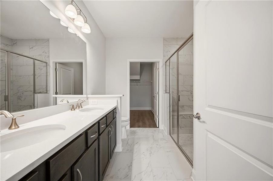 Furnished interior view inside a new home in Harmony Walk, Cartersville (Image 23).