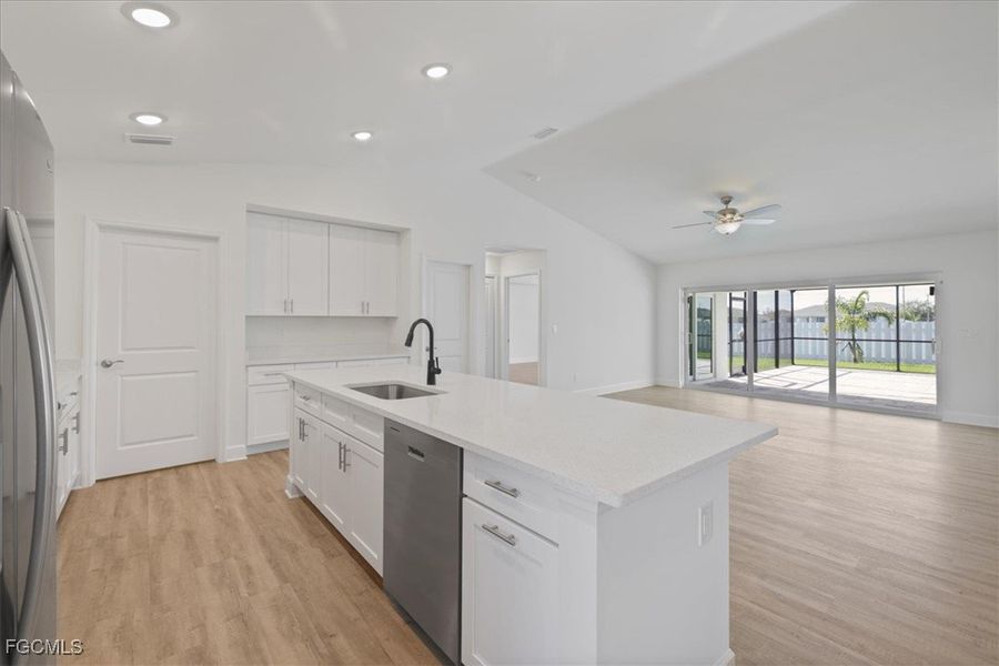 Furnished interior view inside a new home in Cape Coral, Cape Coral (Image 9).
