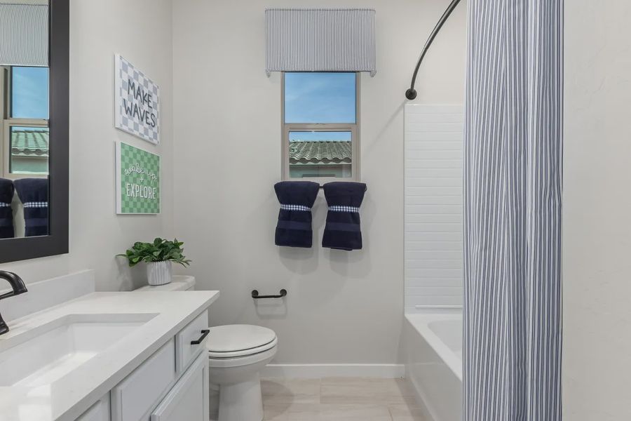 Representative furnished interior of a home built from the Granite Vista Avanti - Plan 1901 by Elliott Homes in Avanti at Granite Vista, Waddell (Image 5).