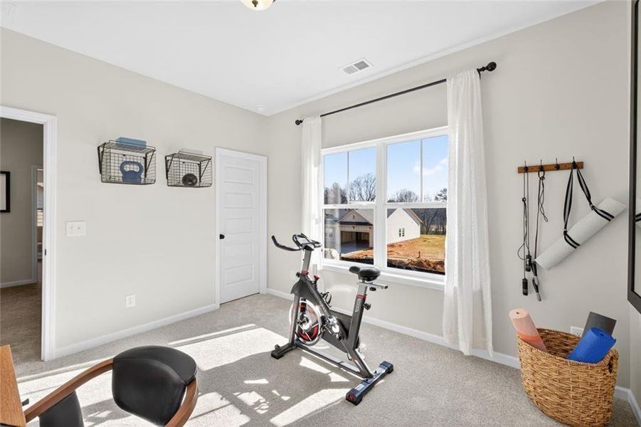Furnished interior view inside a new home in Laurel Creek, Calhoun (Image 16).