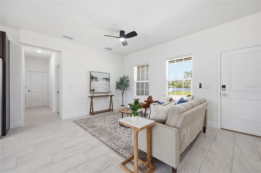 Furnished interior view inside a new home in , Ocala (Image 6).