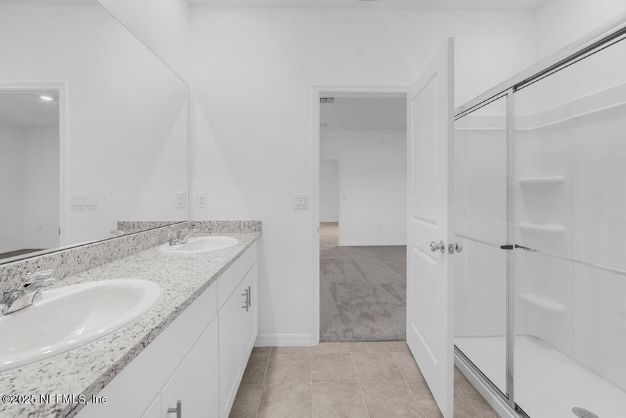 Furnished interior view inside a new home in Coopers Meadow, Jacksonville (Image 6).