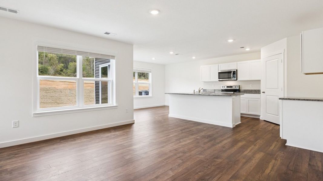 Spacious, unfurnished interior of a new home in Emory Creek, Harriman (Image 7).