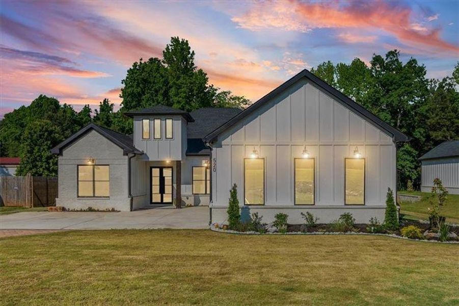 Front exterior of a new home in , Lilburn, GA, highlighting curb appeal (Image 2). Front exterior of a new home in , Lilburn, GA, highlighting curb appeal (Image 2).