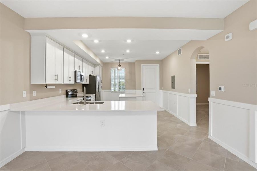 Furnished interior view inside a new home in , Punta Gorda (Image 15).