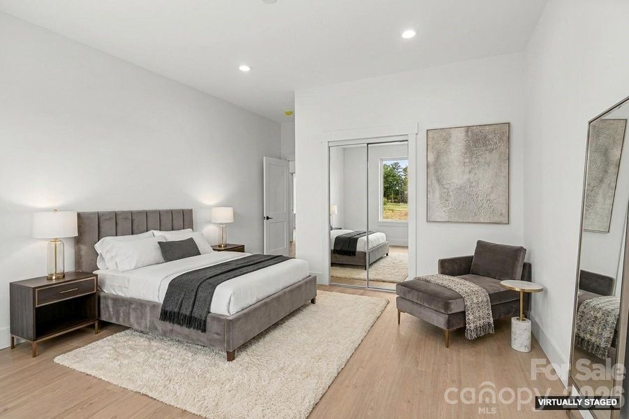 Furnished interior view inside a new home in , Flat Rock (Image 9).