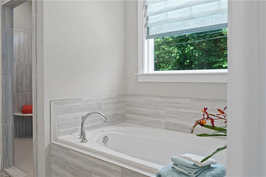 Furnished interior view inside a new home in , Cumming (Image 38).