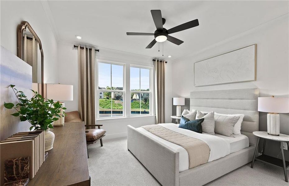Furnished interior view inside a new home in , Villa Rica (Image 19).