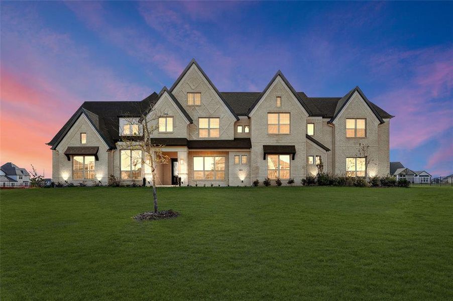 Front exterior of a new home in , Parker, TX, highlighting curb appeal (Image 2). Front exterior of a new home in , Parker, TX, highlighting curb appeal (Image 2).