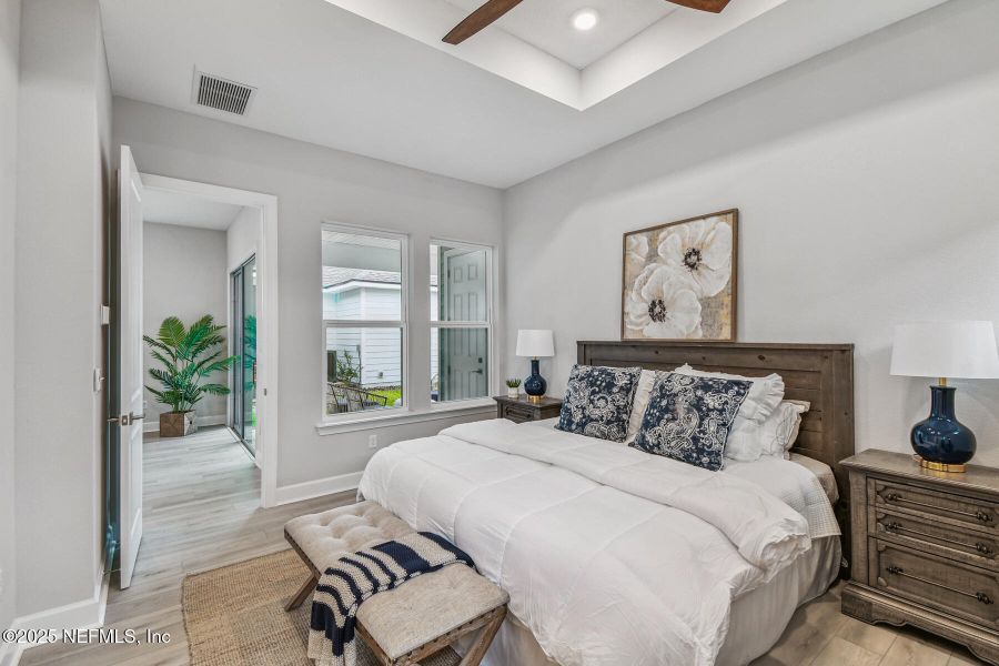 Furnished interior view inside a new home in Seabrook Village 40’ Rear Entry, Nocatee (Image 12).