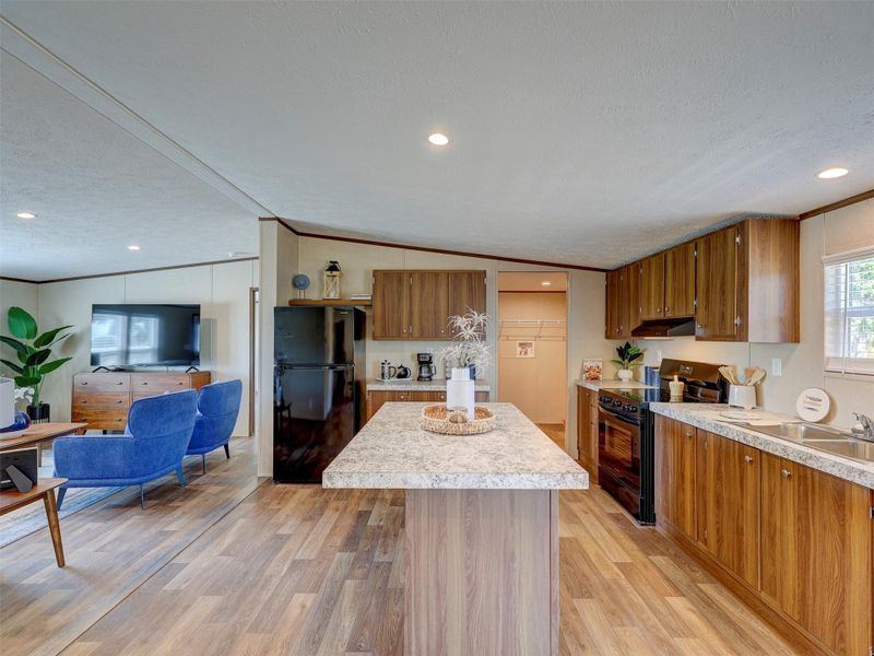 Furnished interior view inside a new home in , Elgin (Image 9).