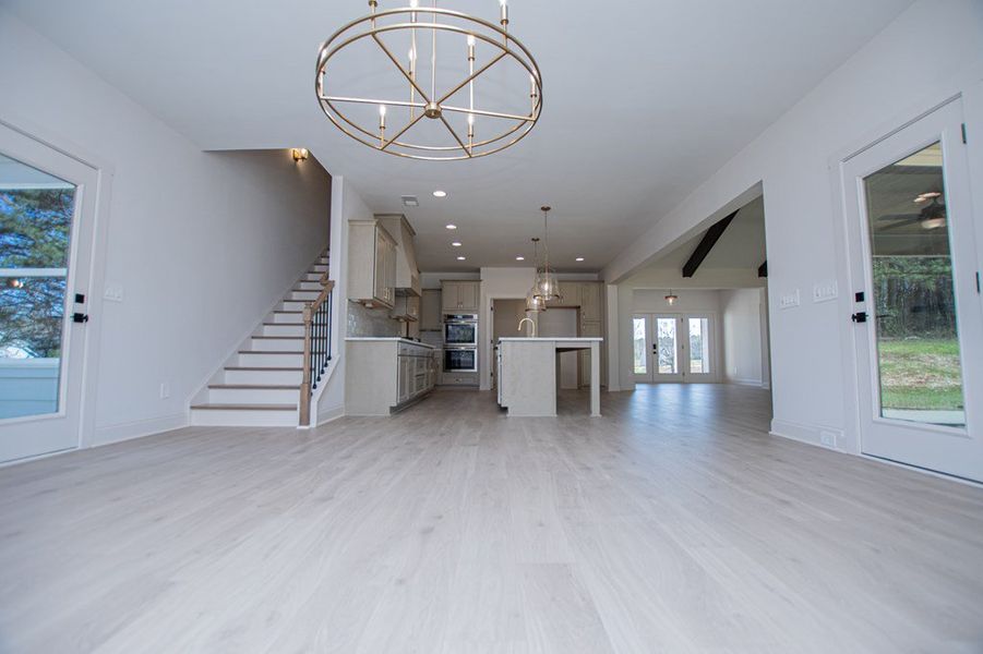 Spacious, unfurnished interior of a new home in The Reserve at Red Oaks, Carrollton (Image 23).