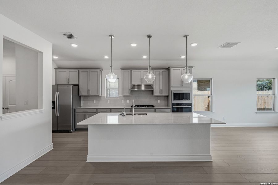 Furnished interior view inside a new home in Davis Ranch, San Antonio (Image 18).