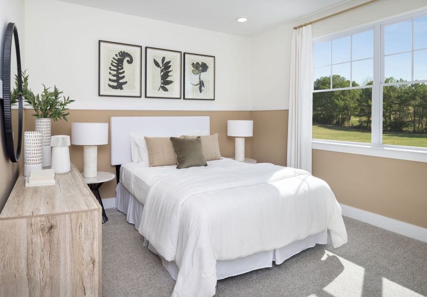 Representative furnished interior of a home built from the Glades by Mattamy Homes in Bloom, Fuquay Varina (Image 9).