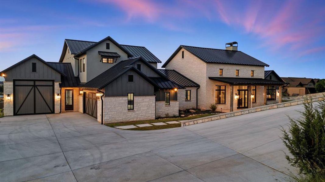 Front exterior of a new home in , Graford, TX, highlighting curb appeal (Image 23). Front exterior of a new home in , Graford, TX, highlighting curb appeal (Image 23).