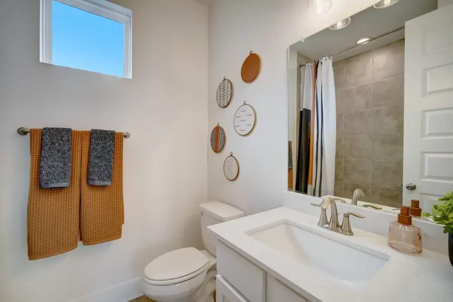 Furnished interior view inside a new home in Avery Centre, Round Rock (Image 3).