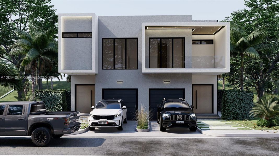 Condo located in Miami, FL showcasing its design and architecture (Image 3).