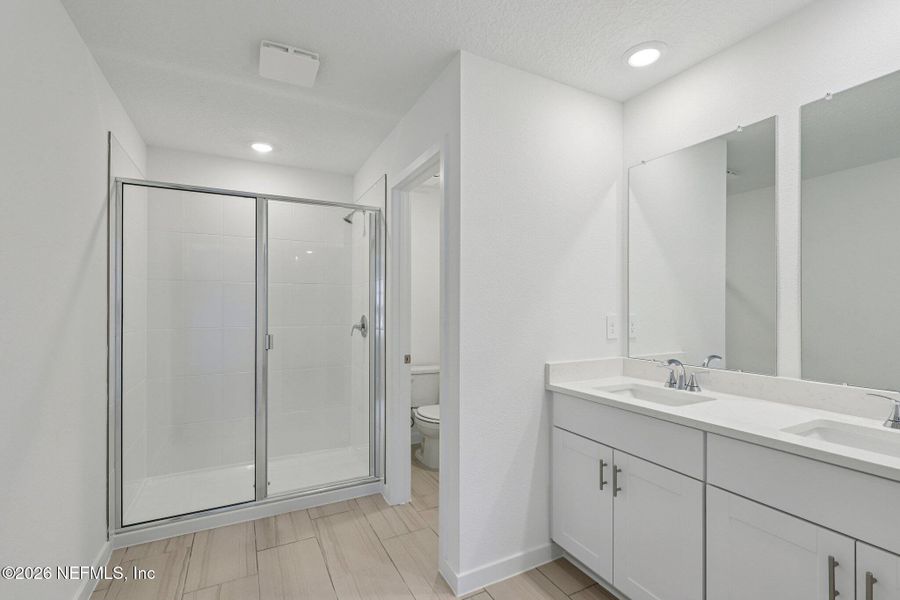 Furnished interior view inside a new home in , Jacksonville (Image 11).