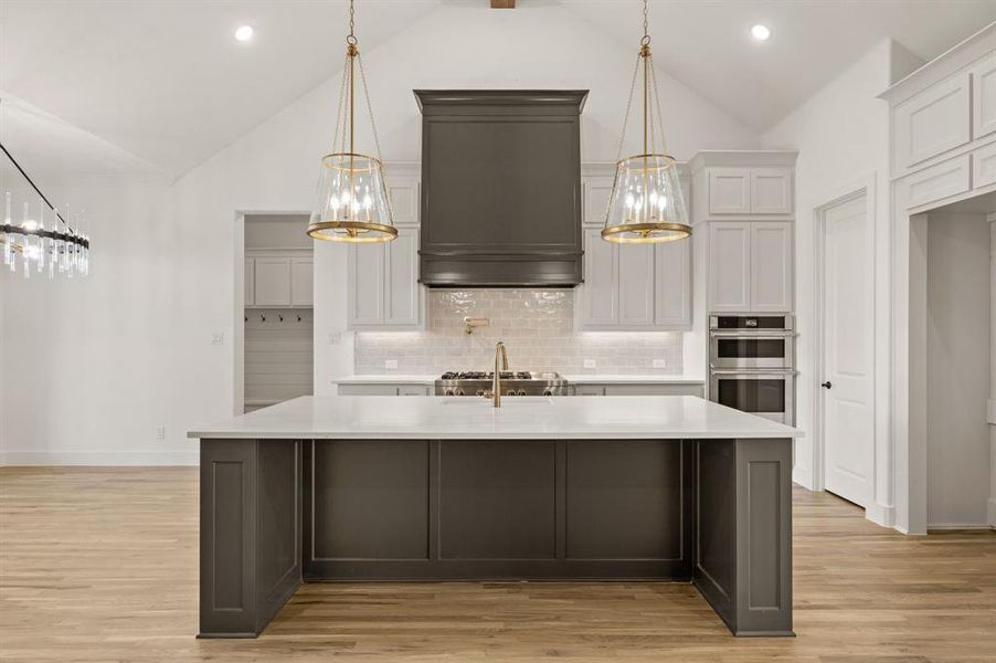 Furnished interior view inside a new home in NorthGlen, Haslet (Image 5).
