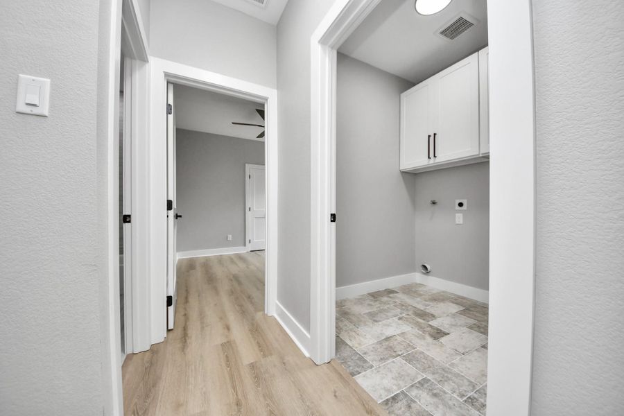 In house utility/laundry room