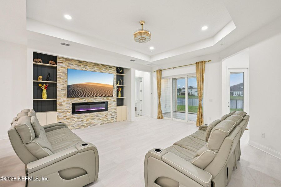 Furnished interior view inside a new home in , St. Augustine (Image 39).