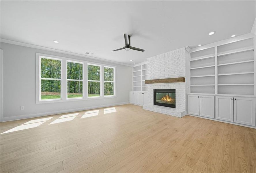 Spacious, unfurnished interior of a new home in , Dawsonville (Image 19).