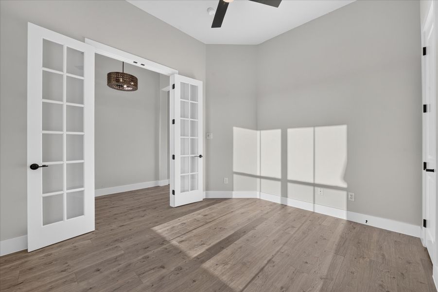 Spacious, unfurnished interior of a new home in Paloma Ranches, Justin (Image 17).