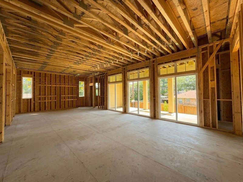 In-progress construction of a new home in , Houston, TX (Image 10).
