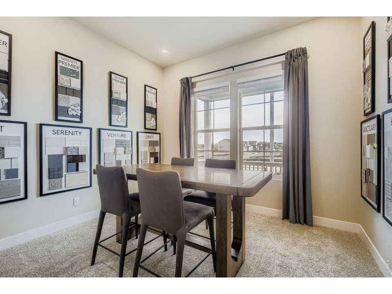 Furnished interior view inside a new home in , Fort Collins (Image 16).