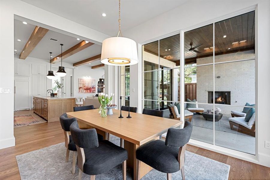 Furnished interior view inside a new home in , Dallas (Image 9).