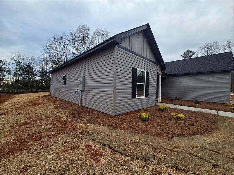 Exterior details and patio area of a home in , Lavonia (Image 18).