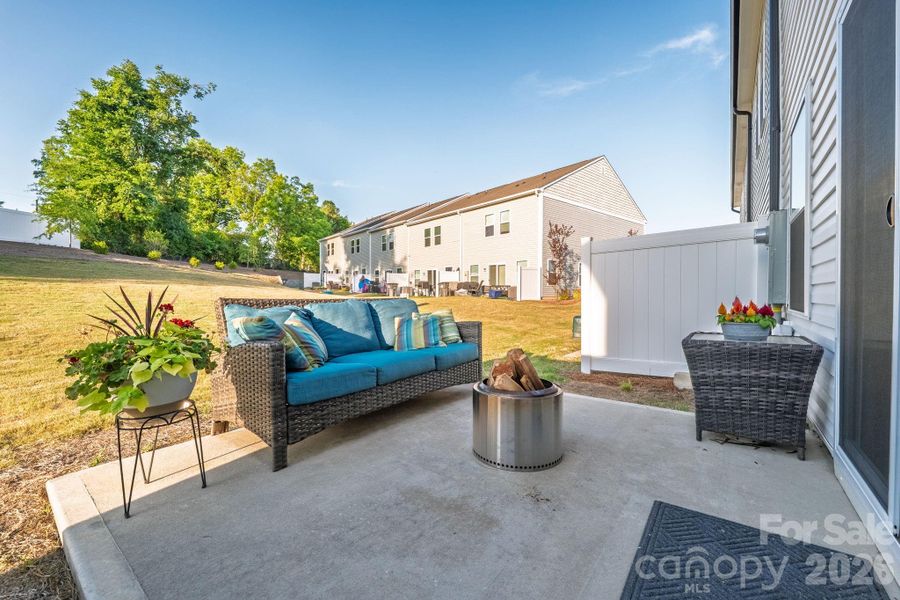 Exterior details and patio area of a home in , Kannapolis (Image 4). Exterior details and patio area of a home in , Kannapolis (Image 4).