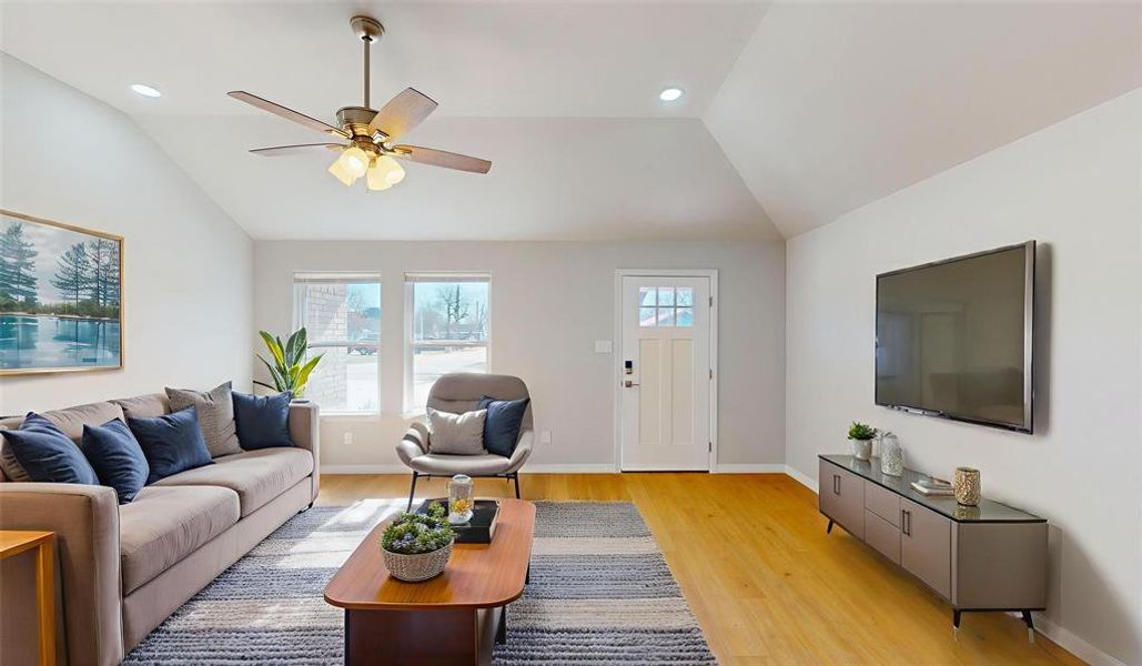 Furnished interior view inside a new home in , Cleburne (Image 4). Furnished interior view inside a new home in , Cleburne (Image 4).