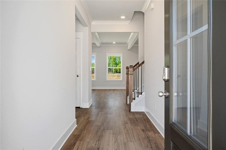 Spacious, unfurnished interior of a new home in Greenefield, Cartersville (Image 25). Spacious, unfurnished interior of a new home in Greenefield, Cartersville (Image 25).