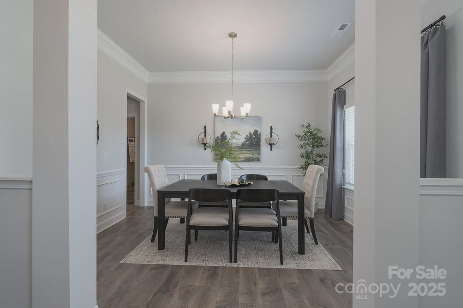 Furnished interior view inside a new home in Kerns Ridge, Salisbury (Image 4).