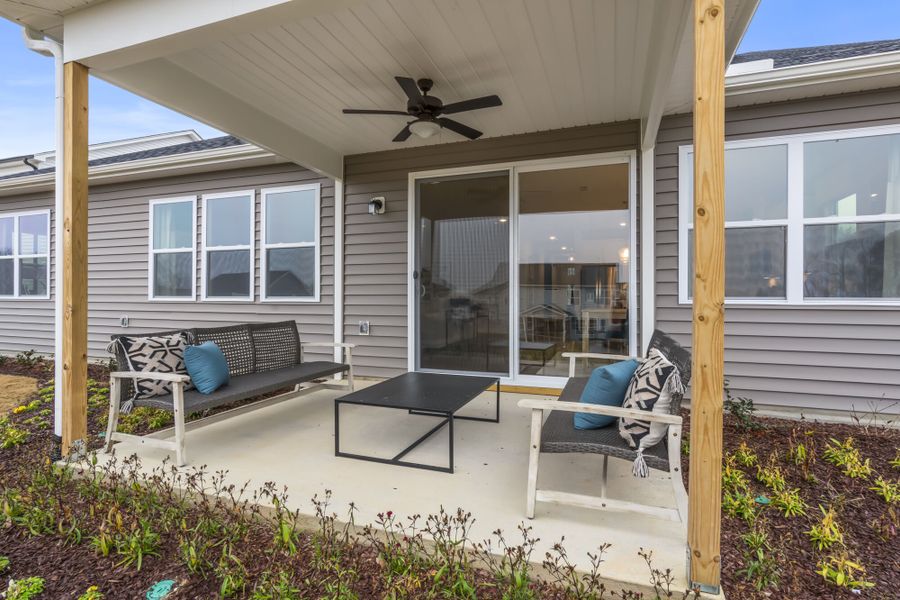 Clearwater Model Home - Back Patio