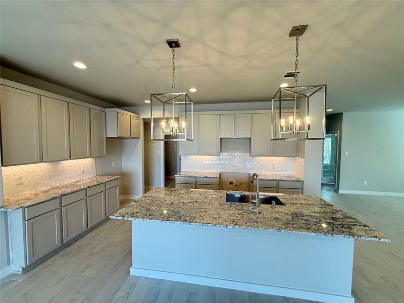 Furnished interior view inside a new home in Huntington Place, Rosharon (Image 4).