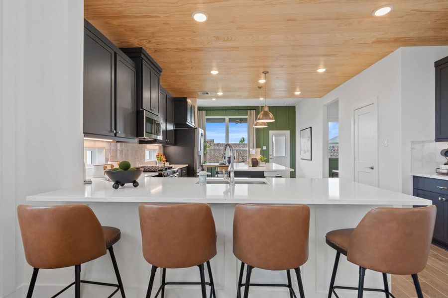 Furnished interior view inside a new home in Emory Glen, Magnolia (Image 11).