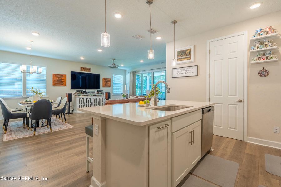 Furnished interior view inside a new home in Elm Creek at Silverleaf, St. Augustine (Image 15). Furnished interior view inside a new home in Elm Creek at Silverleaf, St. Augustine (Image 15).