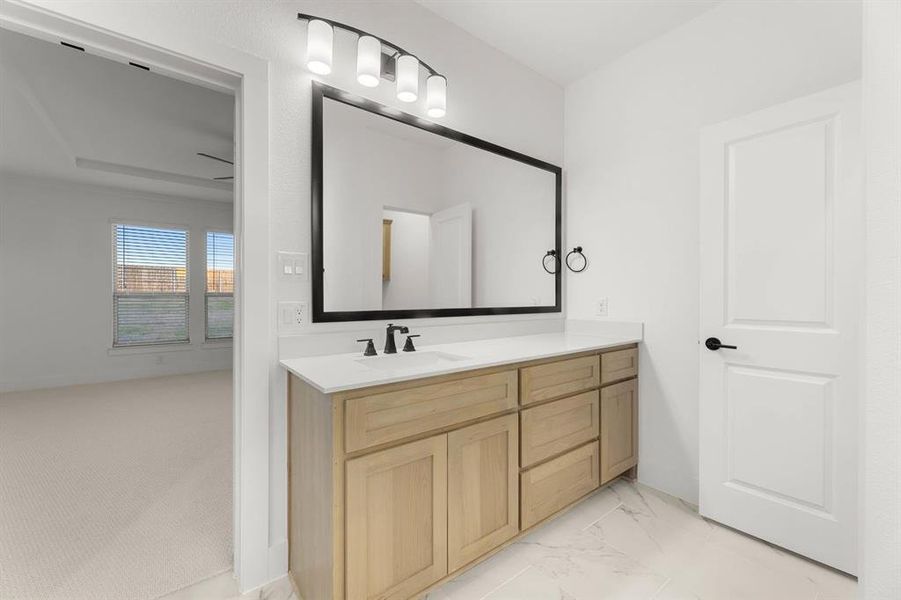 Furnished interior view inside a new home in Broadmoor Estates, Ovilla (Image 12).