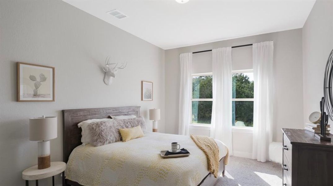 Furnished interior view inside a new home in , Johnson City (Image 13).