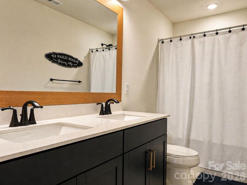 Furnished interior view inside a new home in Wilson Creek Executive Series, Indian Land (Image 38).