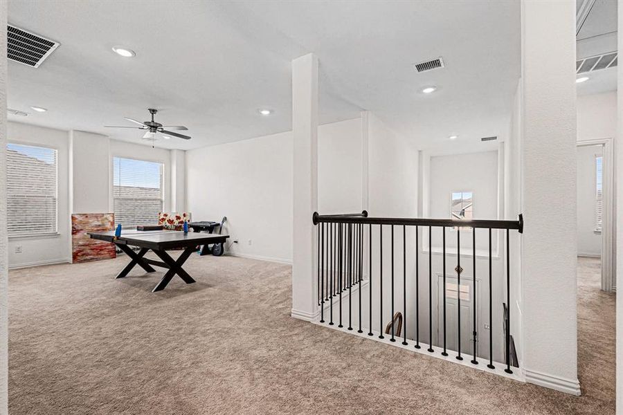 Furnished interior view inside a new home in Wildflower Ranch, Fort Worth (Image 17).