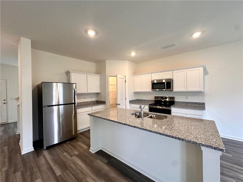 Furnished interior view inside a new home in Mt. Tabor Ridge, Dallas (Image 5).