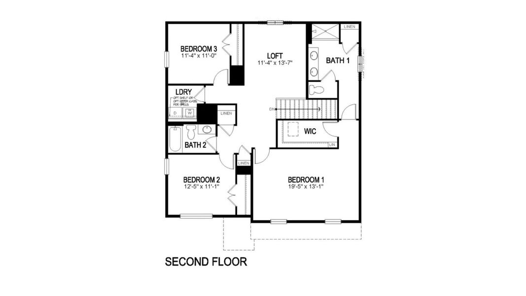 2D floor plan layout for the Pendleton by D.R. Horton in Vista Meadows, Fort Lupton, CO (Image 4). 2D floor plan layout for the Pendleton by D.R. Horton in Vista Meadows, Fort Lupton, CO (Image 4).