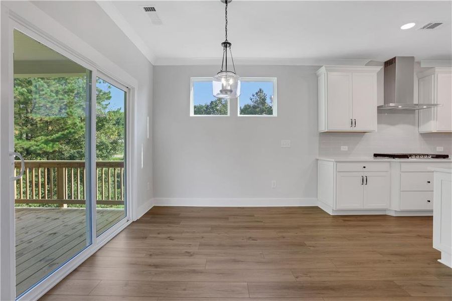Spacious, unfurnished interior of a new home in Cambridge, Flowery Branch (Image 46). Spacious, unfurnished interior of a new home in Cambridge, Flowery Branch (Image 46).