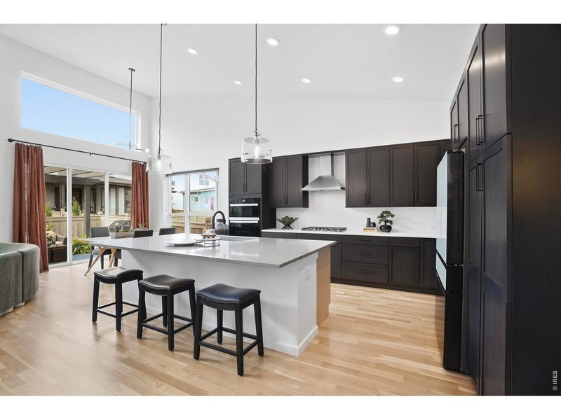Furnished interior view inside a new home in West Grange, Longmont (Image 14).